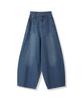 Genderist Rothen Wide Denim Pants Cotton Black (B Type)