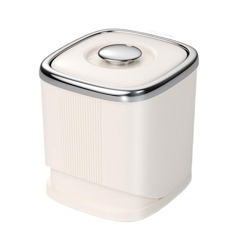 User Friendly Food Storage Box Rice Dispenser Airtight Seal for Flour  Grains Cereal and Pet Dog Cats Bird Food Storage