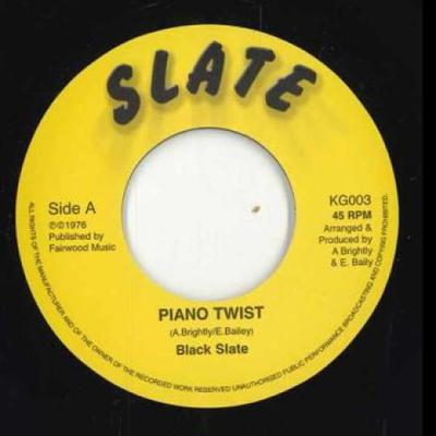 7inch Record BLACK SLATE - Piano Twist / Piano Dub KG003 Slate UK 2025 UK Reggae, Ska & Dub