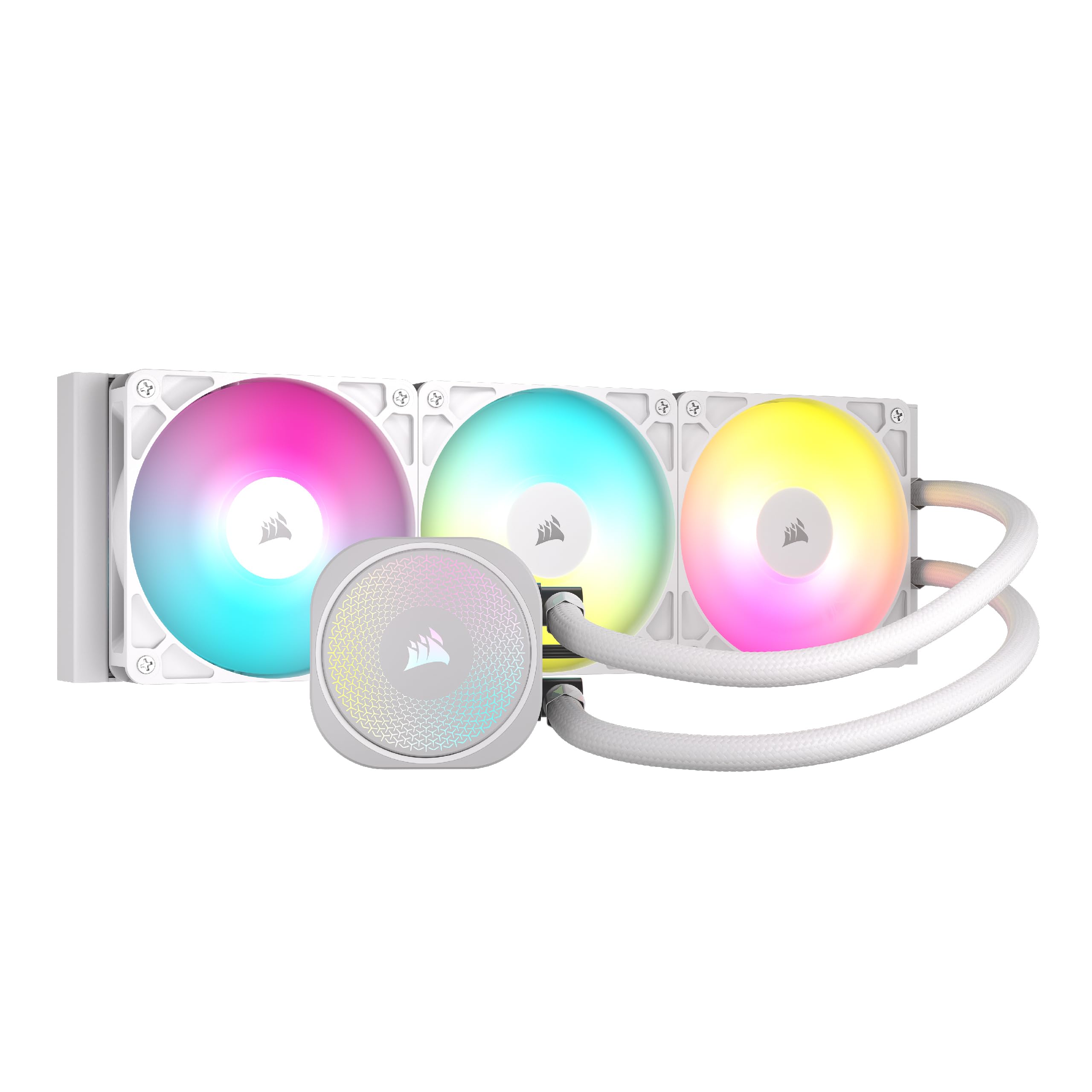 

CORSAIR NAUTILUS 360 Radiator RS ARGB Case Fan Water Cooled CPU Cooler White CW-9060095-WW білий