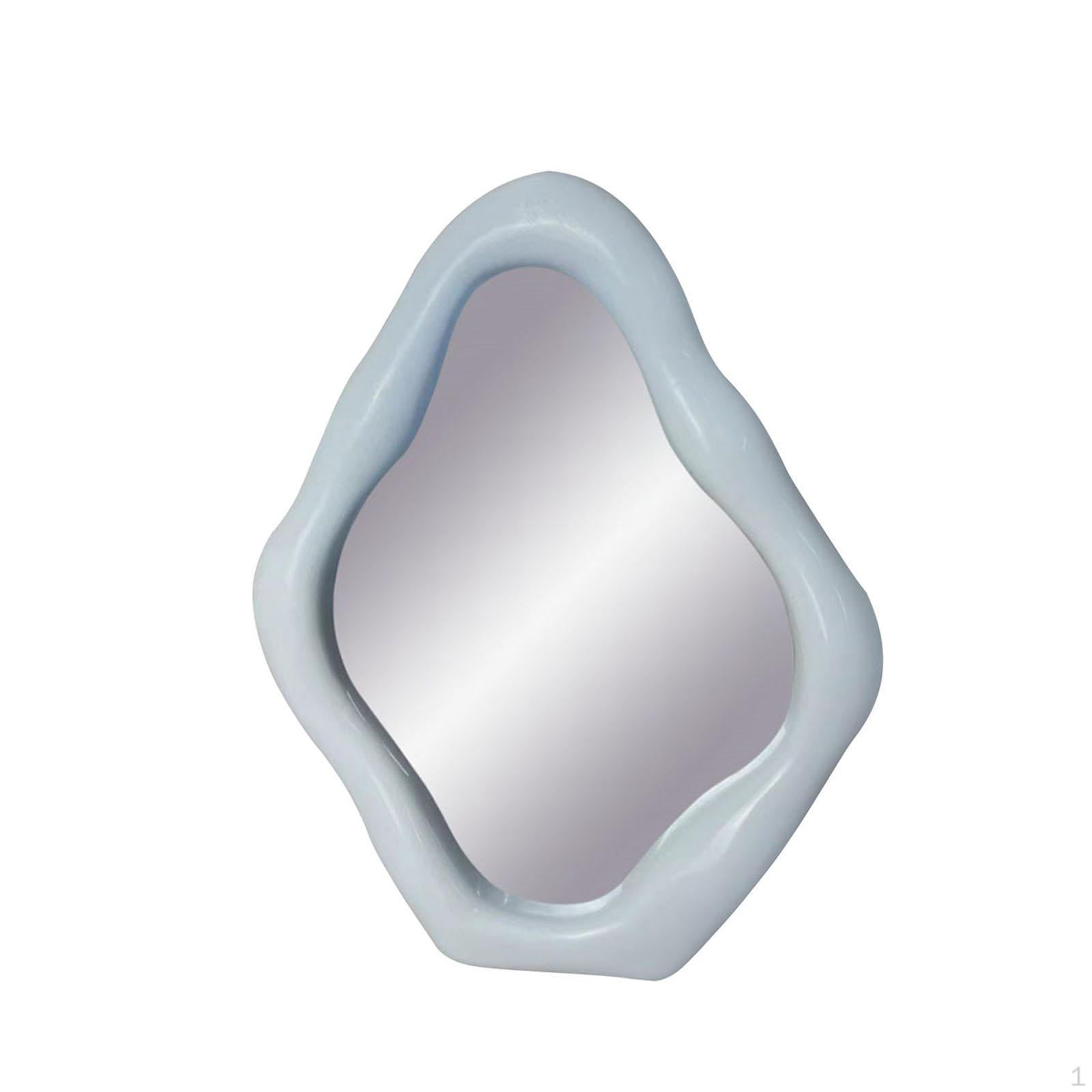 

Косметический столик с зеркалом, туалетный столик, современный столик для макияжа с подставкой белый