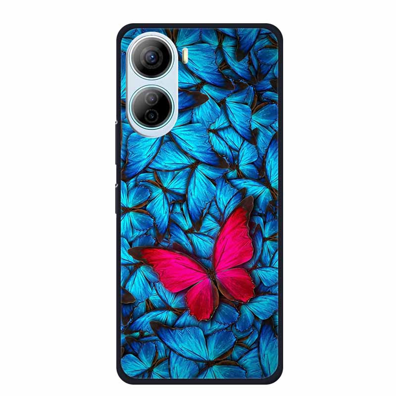 For ZTE Libero 5G IV Case Animals Silicone TPU Back Cover Soft Phone Cases for ZTE LiberoIV 5GA302 Protector Wolf Cool New Shell