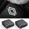 Car Door LED Projector Lights Welcome Light For Renault Megane 1 Scenic Logan Laguna Espace Symbol Clio 4 RS Dacia ZOE Koleos PP24