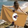 cute cartoon face fun Bear R-Rilakkuma soft Dry Beach Towels Trip Towel swim Summer Holiday Vacation bathing Pool Camp Gift