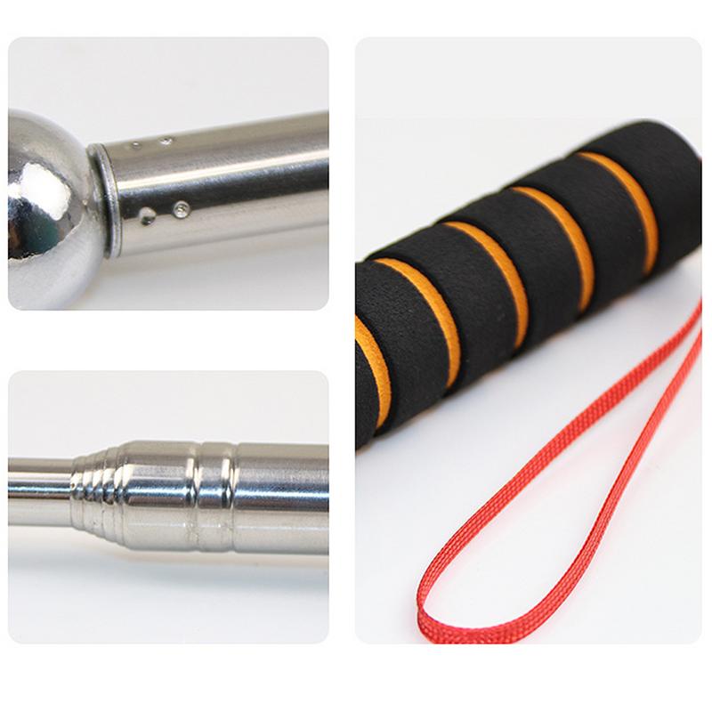 130cm/200cm Telescopic Wall Check Hammer Adjustable Empty Drum Hammer Inspection Tool Walls Floors Ceilings Tiles Test Checker