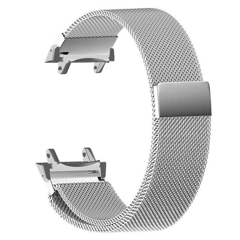 Magnetisk rem for Amazfit T-Rex 3 rex3 klokkereim erstatningsreim i rustfritt stål metall armbånd