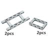 Technical Parts 64782 15458 Flat Panel Plate 1x5x11 1X3X11 Mechanical Building Blocks Car MOC Parts Bricks Compatible Leduo