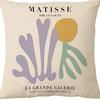 Modern Ins Style Pink Girl's Heart Pillow Case Nordic Linen Cushion Sofa Bedside Pillow