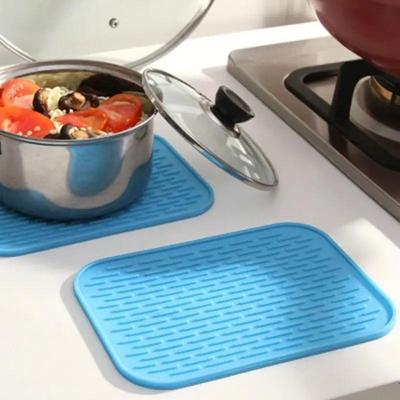 European Silicone Insulated Placemat - Colorful, Thick, Multi-Use Mat for Table, Pots, and Phones
