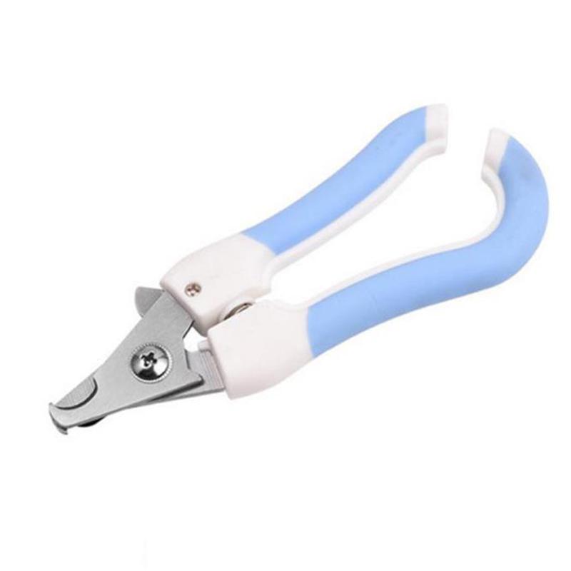 

Professional Dog Nail Clipper Stainless Steel Dog Cat Nails Trimmer Labor-Saving Clipper Convenient Grooming Supplies Pink Blue S