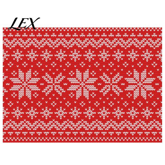 Table Mats for Hot Dishes 12.6" X 17.7" Christmas Placemats, Washable Place Kitchen Festive Decor Gifts Dining Table, Heat Resistant Holiday