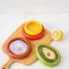 Reusable Kitchen Storage Box Vegetable Container Mini Avocado Onion for Kitchen Fruit Fresh-Keeping Refrigerator Storage Box 1PC