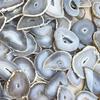 Polished Quartz Crystal Natural Agate Slices Eco-Friendly Home Decoration for Wind Chimes