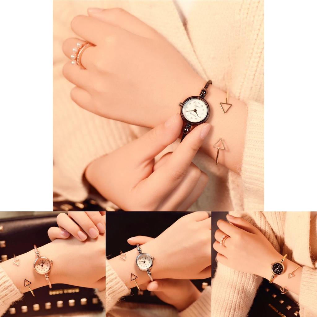 Vintage Open Bracelet Watch Female Student Korean Version Of The Simple Trend