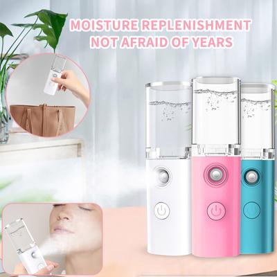 Nano Moisturizing Device Portable Facial Humidifier Steaming Facial Device