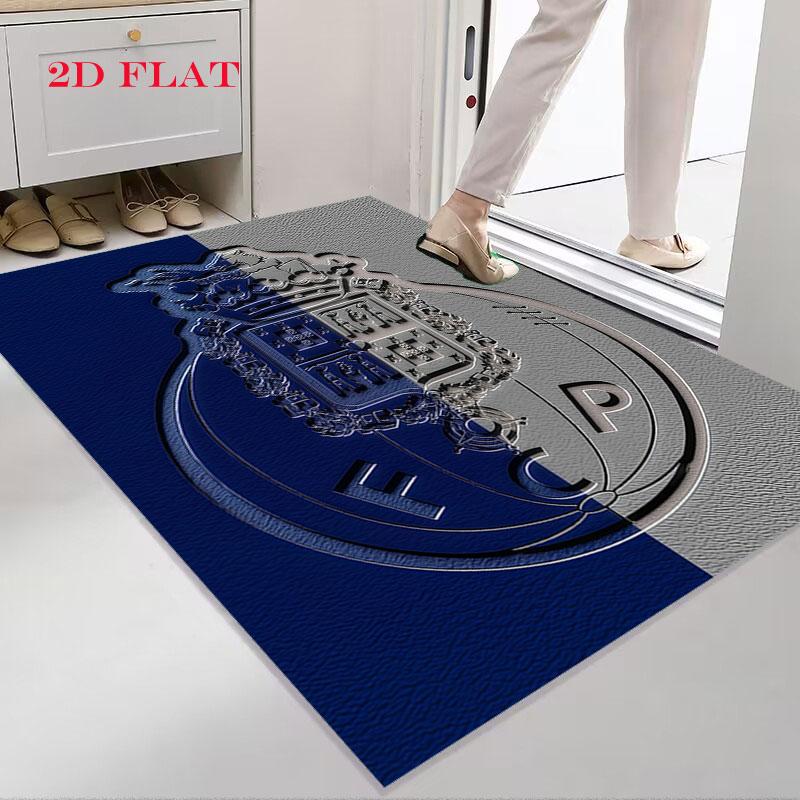 FC Porto Poster Teppich für Wohnzimmer Schlafzimmer Zuhause Sofa Dekoration, Kinder Spiel rutschfeste Bodenmatte