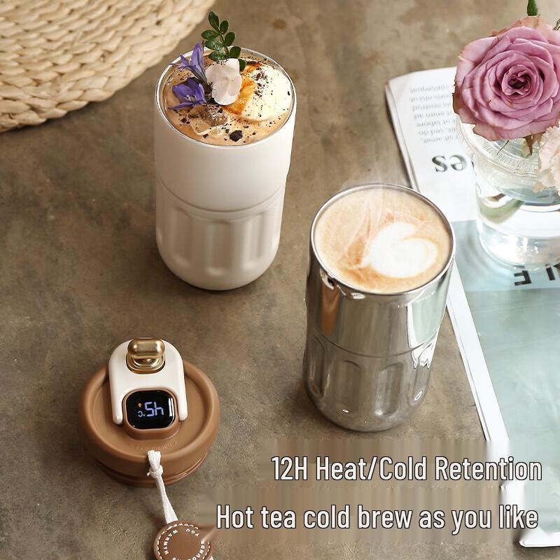 RELEA Temperature Display Insulated Coffee Mug