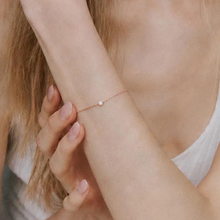 [925 silver]Solitaire Bracelet . MLB263