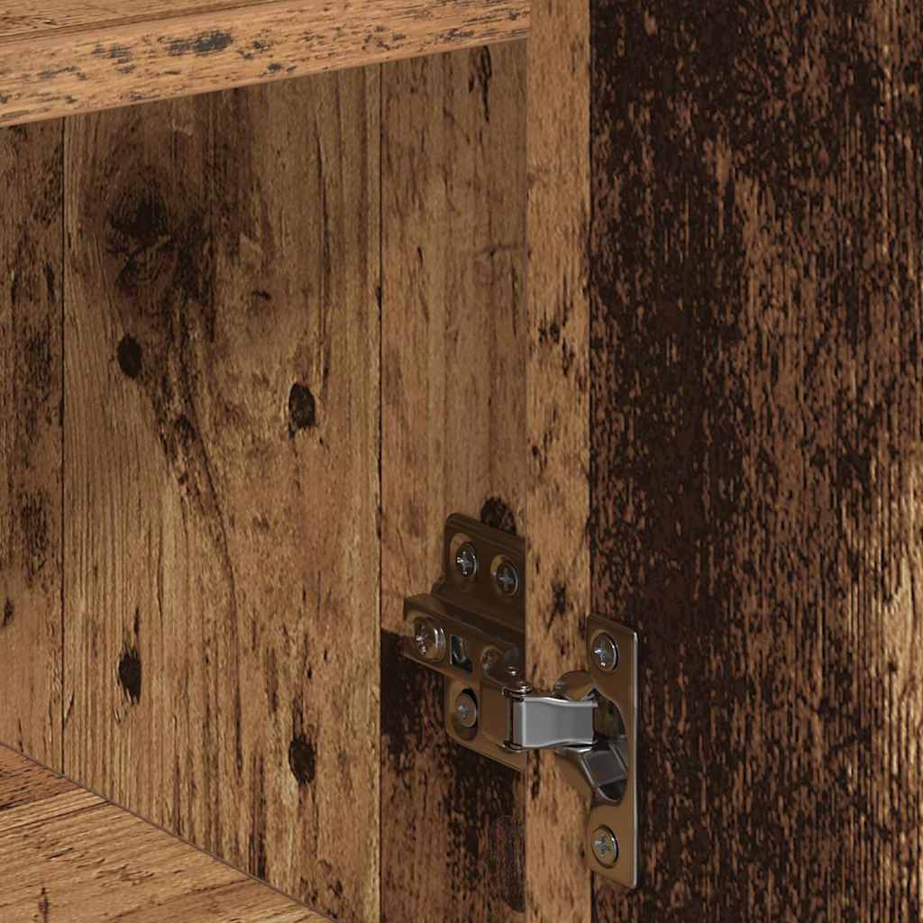 Sideboard with Drawers Reclaimed Wood Look 60 x 31 x 70 cm Engineered Wood