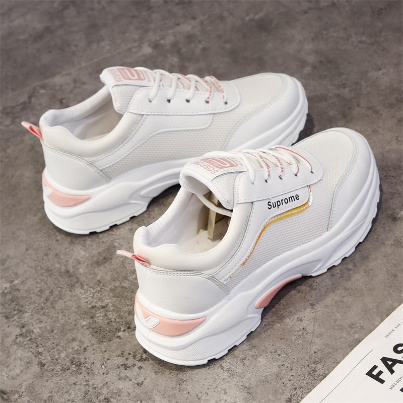Jugend Sportschuhe Frühling und Herbst Neu Sommer Atmungsaktiv Lässig Dicke Sohle Klein