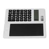 Desk Calcultor Solar Powered Multifunctional   Desktop Calculator with Writing Tablet