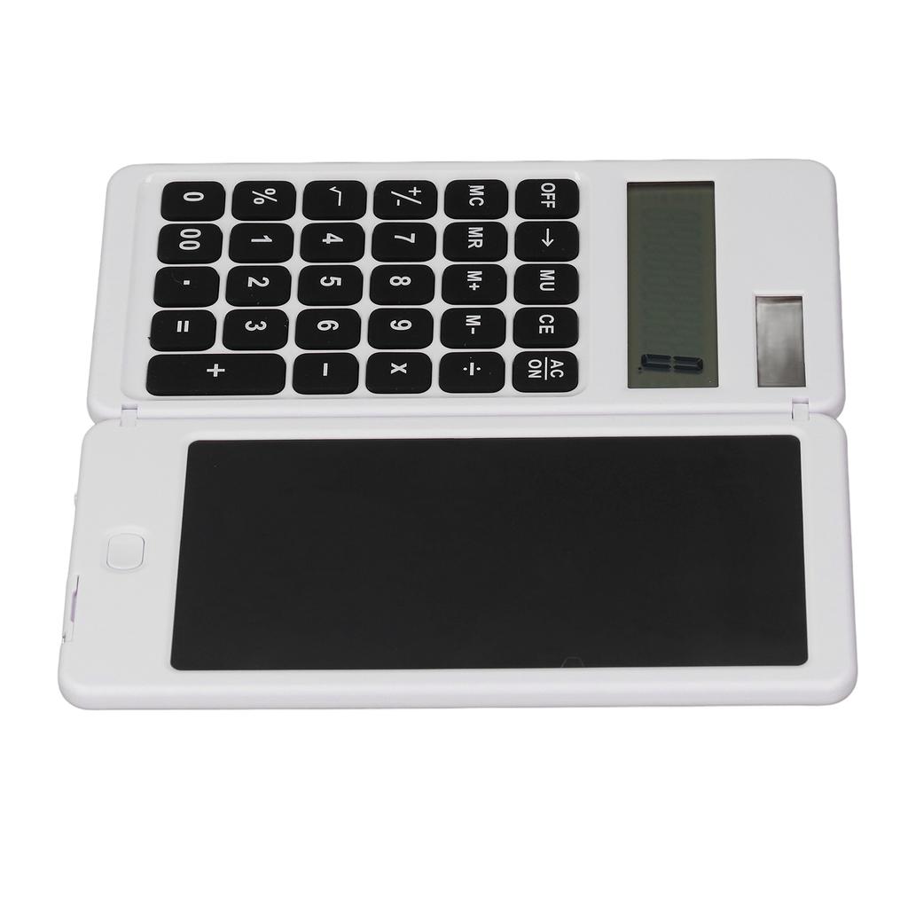 Desk Calcultor Solar Powered Multifunctional Desktop Calculator with Writing Tablet