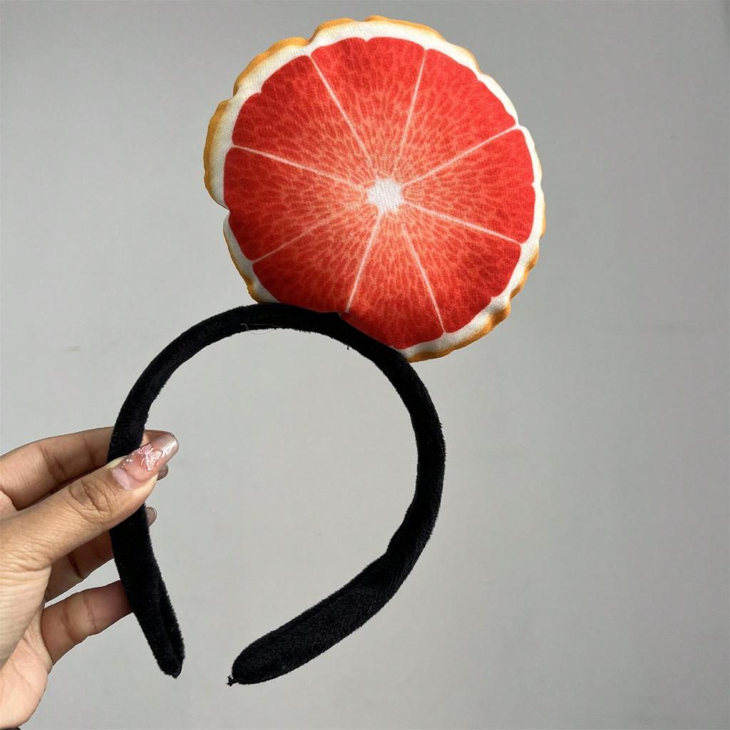 1pc Funny Simulation Fruit Headband, Fruit Shop Party Headwear, Festival Celebration Hair Accessory