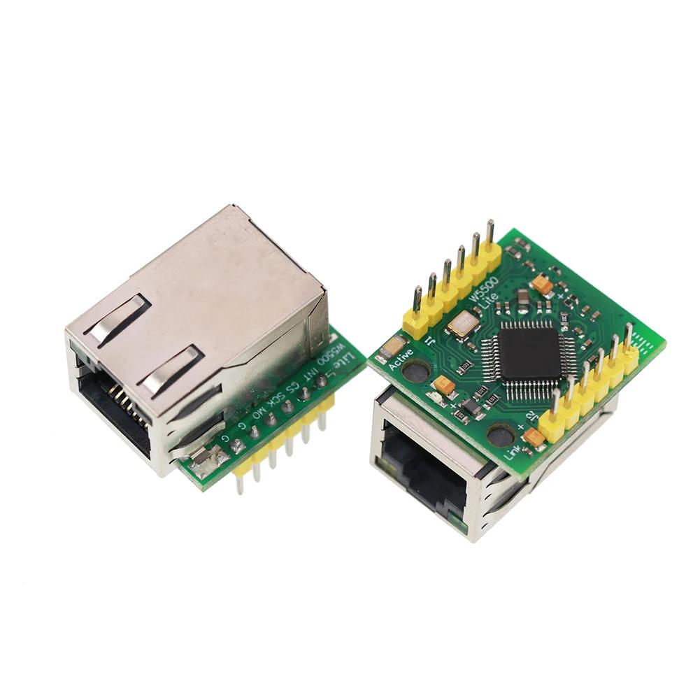 W5500 Ethernet Module Compatible with WIZ820IO for SPI Interface Featuring Hardware TCP IP Stack for Reliable Networking