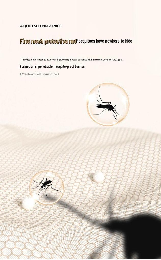 2026 Summer Dustproof Blackout Bed Curtain & Mosquito Net for Dorm Bunks