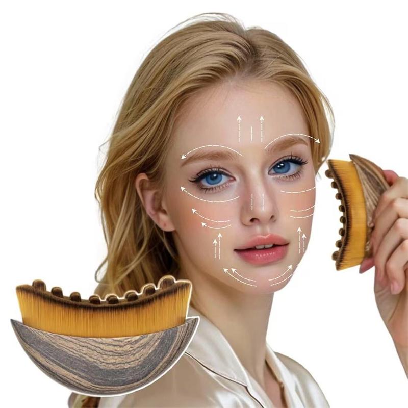 Contour Brush Lymphatic Drainage Brush for Face & Chin Face Lift Massager Tool Skin Care Detox & Relaxation Relief Fatigue