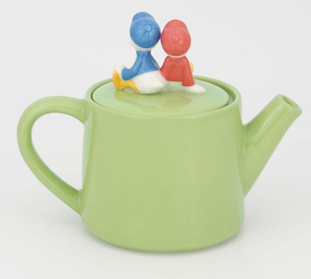 Disney Huey, Dewey & Louie Teapot, 350ml, Green (SAN2959)