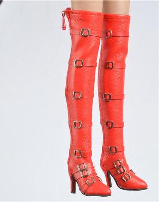 Figure TBLeague For Normal Size Sexy Beautiful Female Office High Heel Long Boots and Head Not [TOYBARJAPAN] 1/6 Accessories/Fits Body, Feet, Lady,