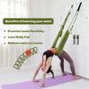 Leg Stretcher Strap, Stretching Equipment with Door Anchor Flexibility Trainer Backbend Assist for Dance Aerial Yoga Ballet Leg