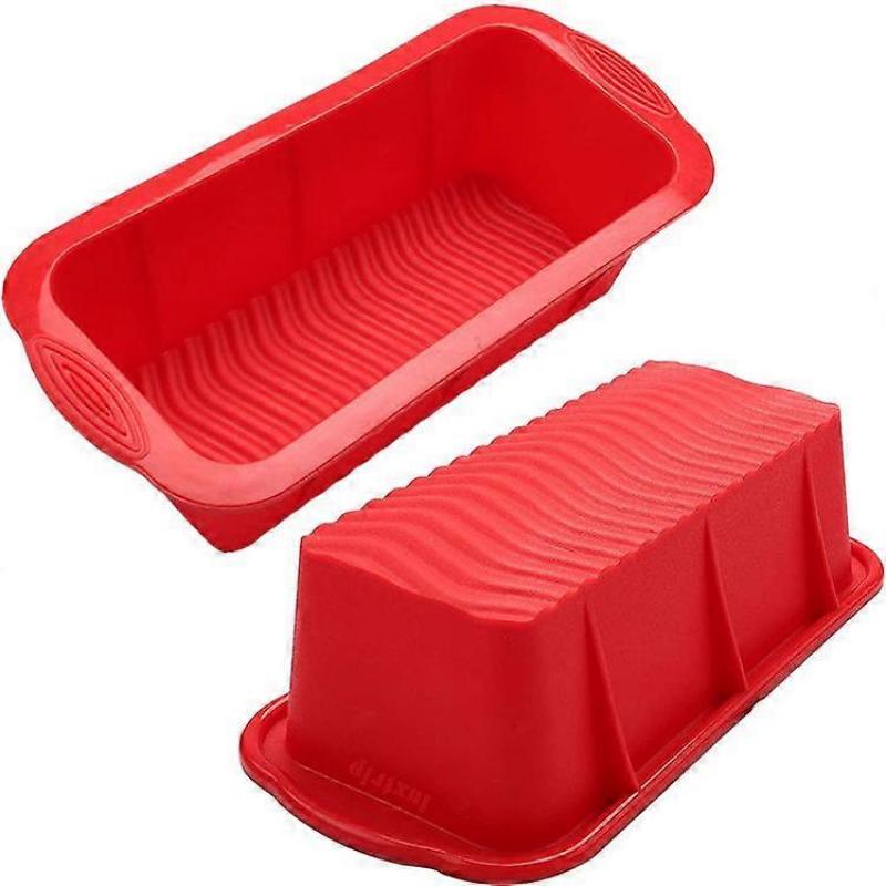 Silicone Bread Baking Mold Rectangular Toast Plate Kitchen Baking Mold