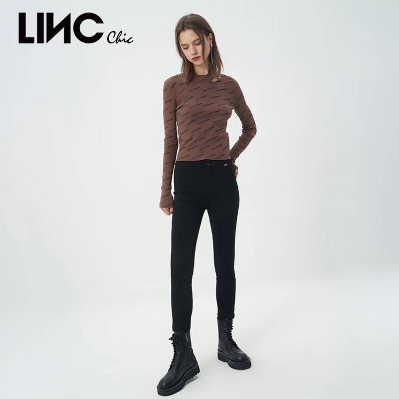 Jinyujie Women's Slim Fit Black Skinny Duck Down Pants