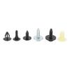 40pcs Car Undertray Clip Screws Compact Shockproof Engine Undercover Splash Shield Guard Body Bolt Replacement Avensis