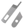 Couteau Supérieur Inférieur pour Machine à Surjeter en Acier Inoxydable Lame de Machine à Coudre Accessoire Industriel pour Singer 14CG744 14U554 Pfaff 4762