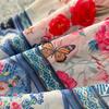 Palace Floral Maxi Dress Women Summer Holiday Chiffon Long Dresses Shirt 2026 Spring Long Sleeve Single Breasted Party Dress