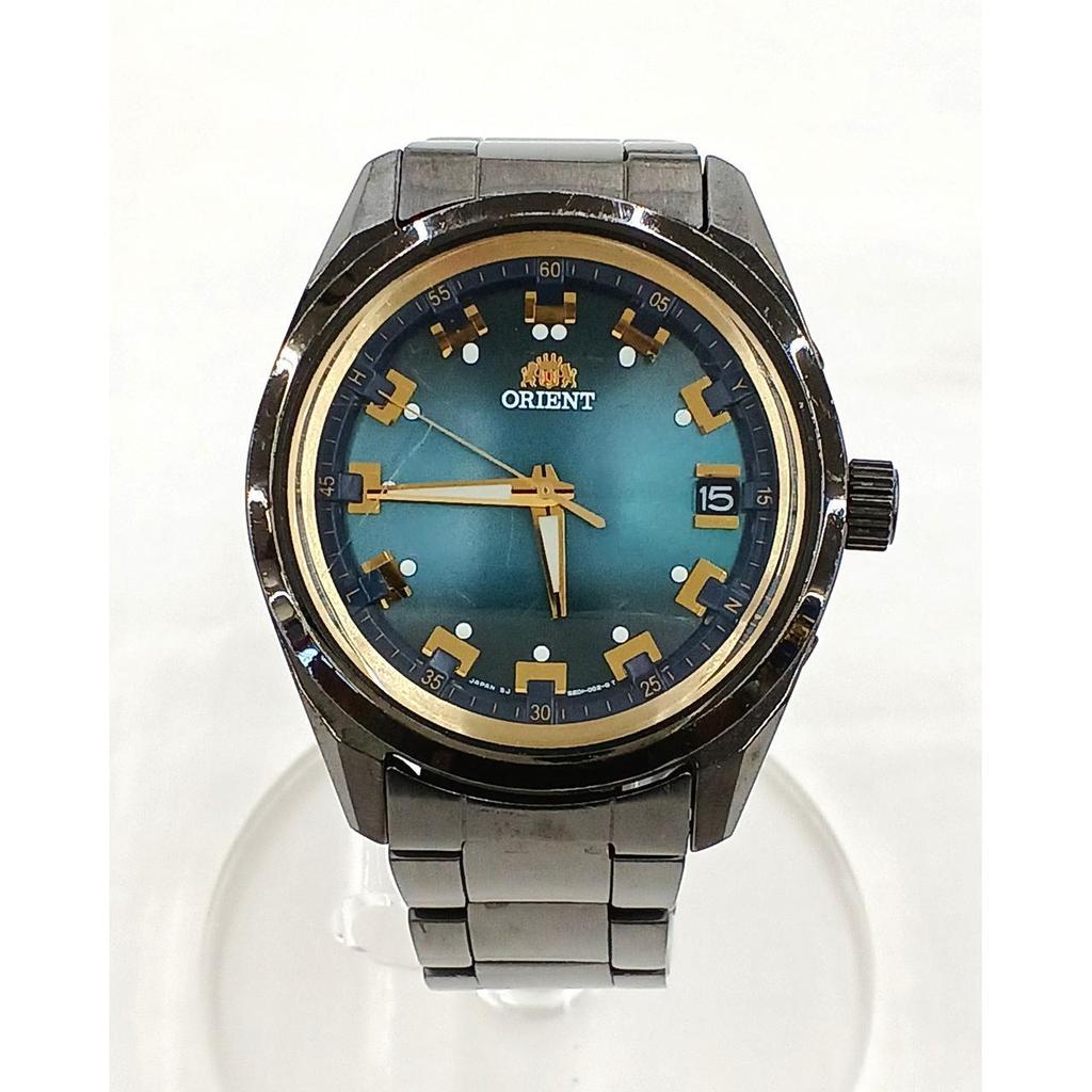 Used ORIENT SE01-D0-B Radio Solar Watch