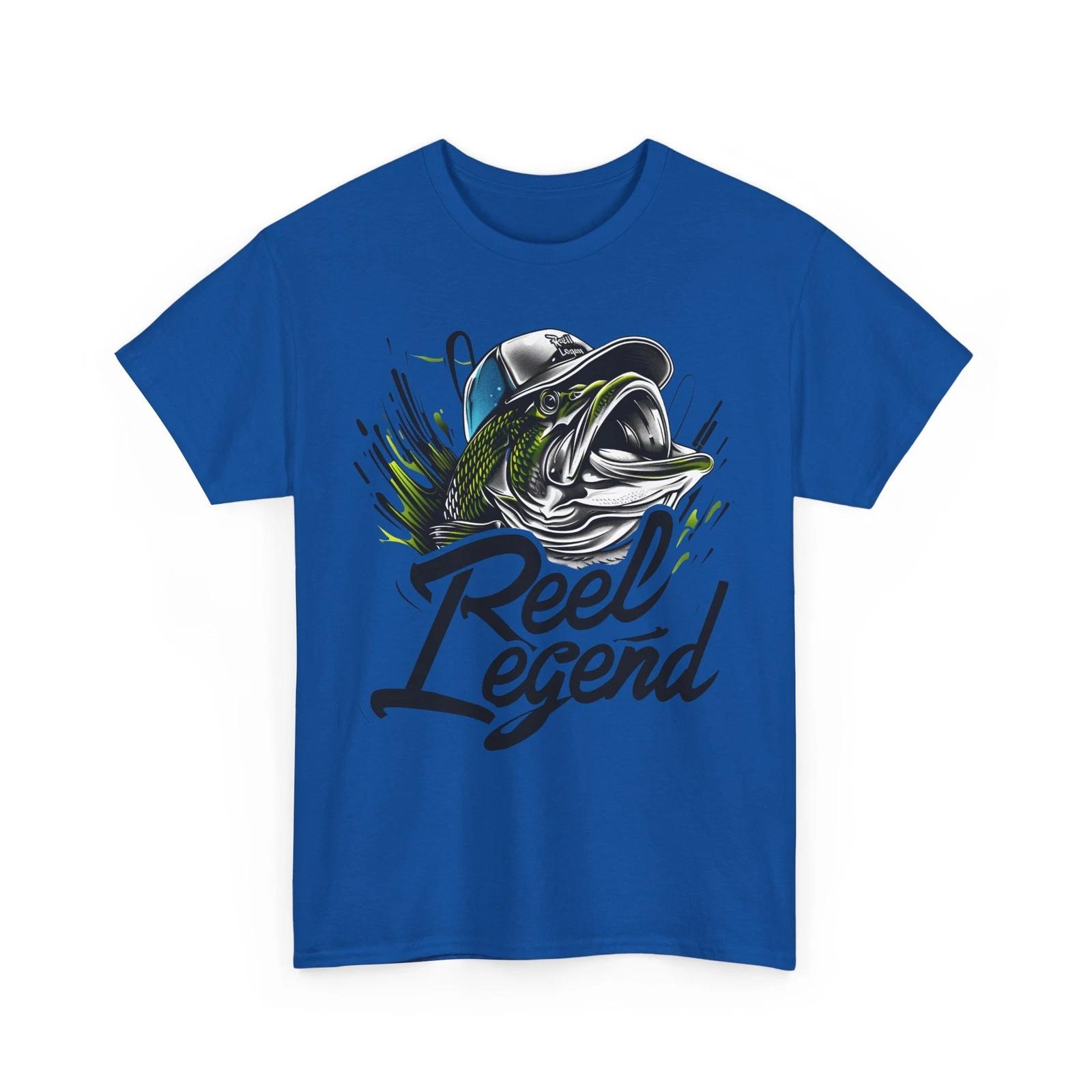 Reel Legend Fishing Squad T-Shirt - Cool Matching Tee for Fishermen & Friends 2XL
