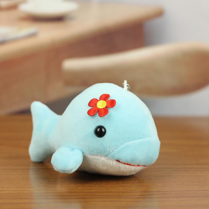 Adorable Plush Dolphin Toy With Soft Short Pile Fabric Perfect For Kids And Collectors