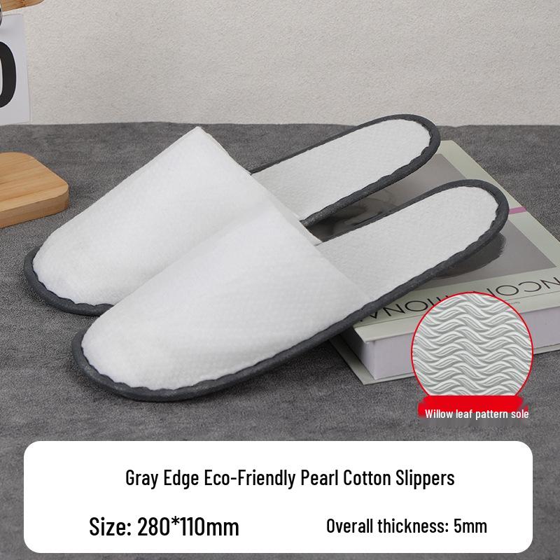 Luxury Non-Slip Disposable Slippers for Home and Hospitality Use