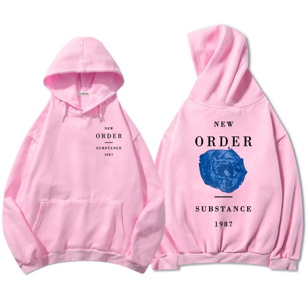 

Band New Order Substance 1987 Hoodies Streetwear Hip Hop Men/Women Clothes Winter Fleece Long Sleeve Hooded Sweatshirts Print S