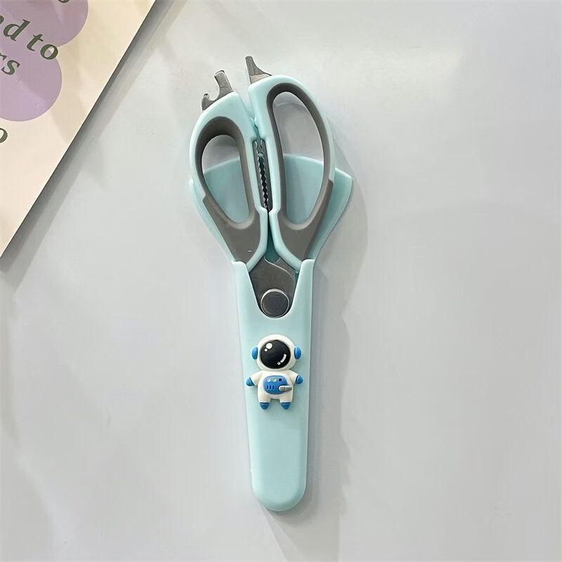 Ru Han Stainless Steel Kitchen Shears with Magnetic Storage