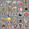50 Graffiti Stickers Personalized Japanese Comics ONE PIECE Decorative Mobile Phone Water Cup Stickers