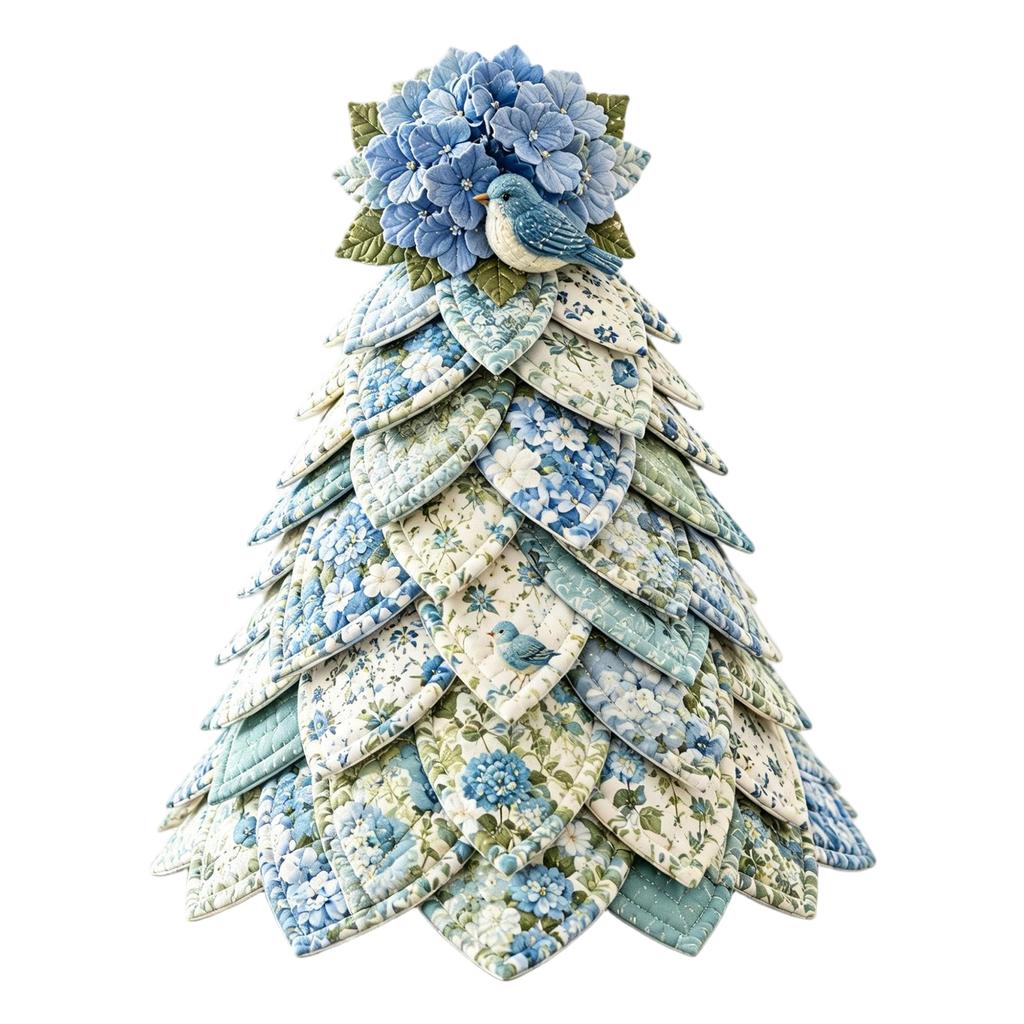 Patchwork-Weihnachtsbaum Nähset für DIY-Weihnachtsdekorationen