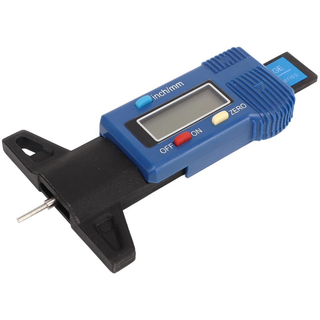 Digital Tyre Tread Depth Gauge 0?25.4mm Universal Fit for Motorcycle Car Pickup Truck Tires