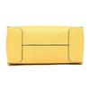 Michael Kors MK Mercer Solid Logo Pendant Litchi Texture Zipper Closure Leather Tote Bag Women Tote Yellow 35S1GM9M2L-DAFFODIL