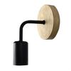 Wood Wall Lamp Vintage Sconce Lights Fixture E27 Bedside Retro Industr