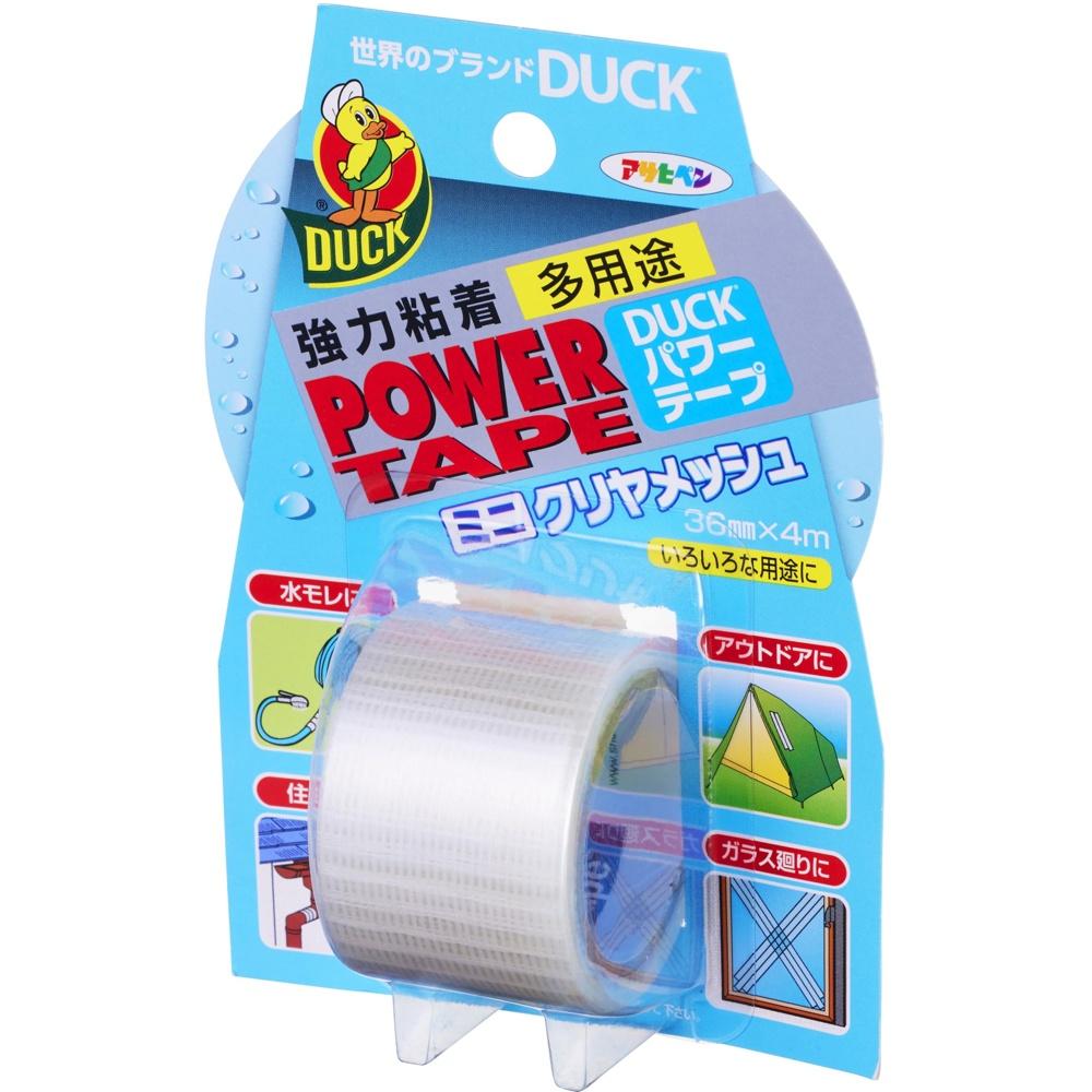 

Asahipen Multipurpose Repair Tape Power Clear Mesh 36mm x 4m T044 World Brand DUCK Strong and Durable Adhesive Water Resistant Made in the USA
